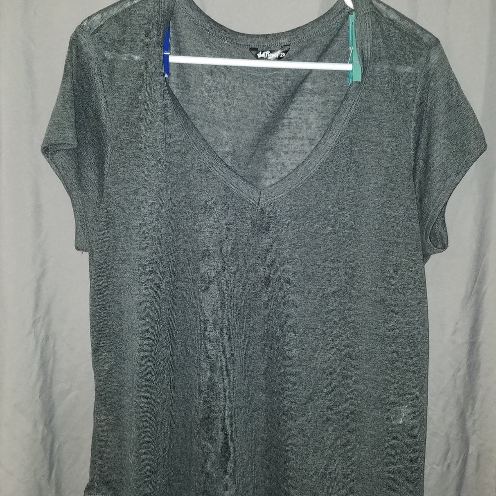 Wallflower Grey Knit Shirt
